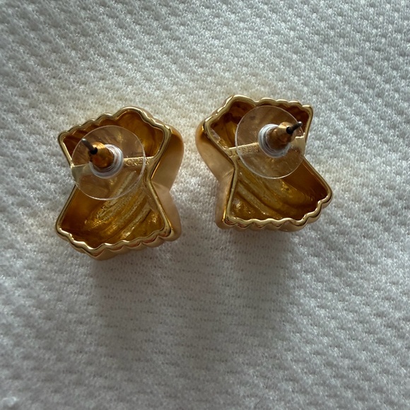 J. Crew crisscross stud earrings - Picture 3 of 4